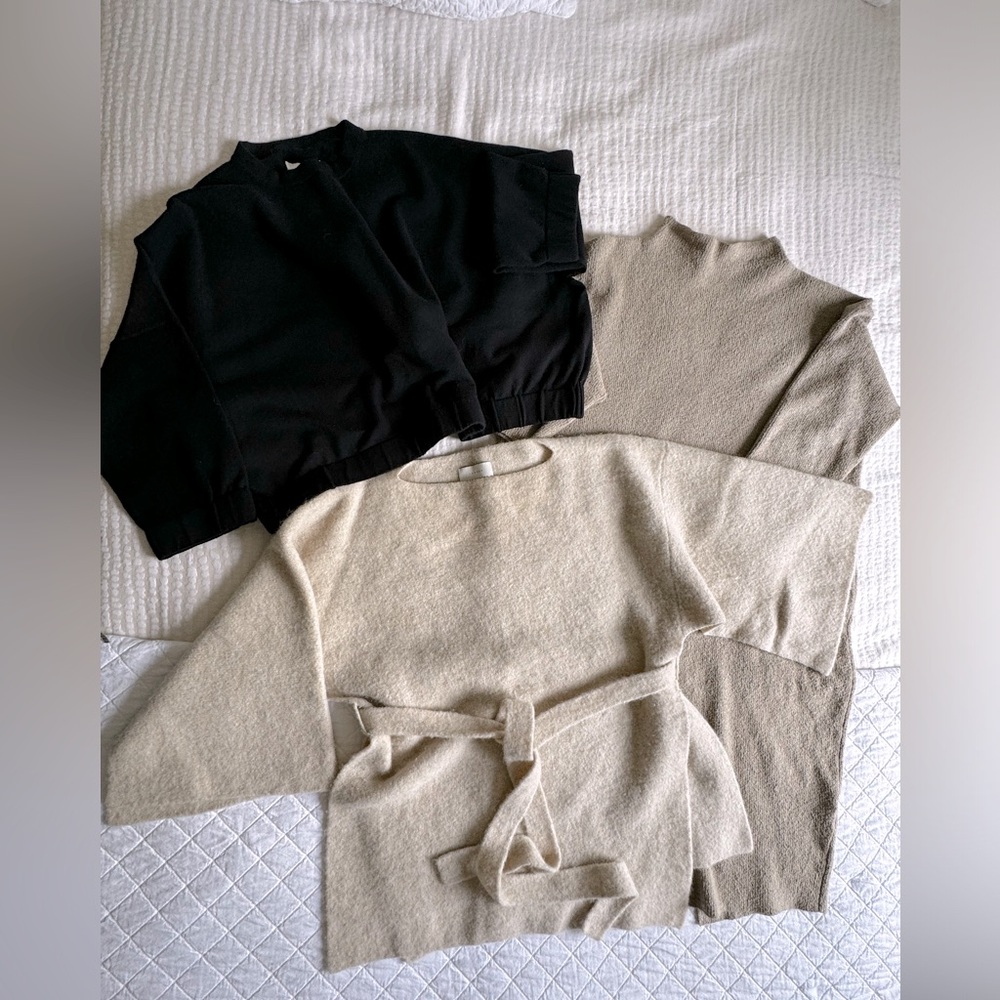 LOT OF LAUREN MANOOGIAN KNITS (O/S or (3)